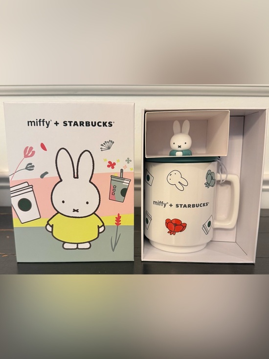 Starbucks Other - Starbucks x Miffy White Ceramic Mug.
New in Box